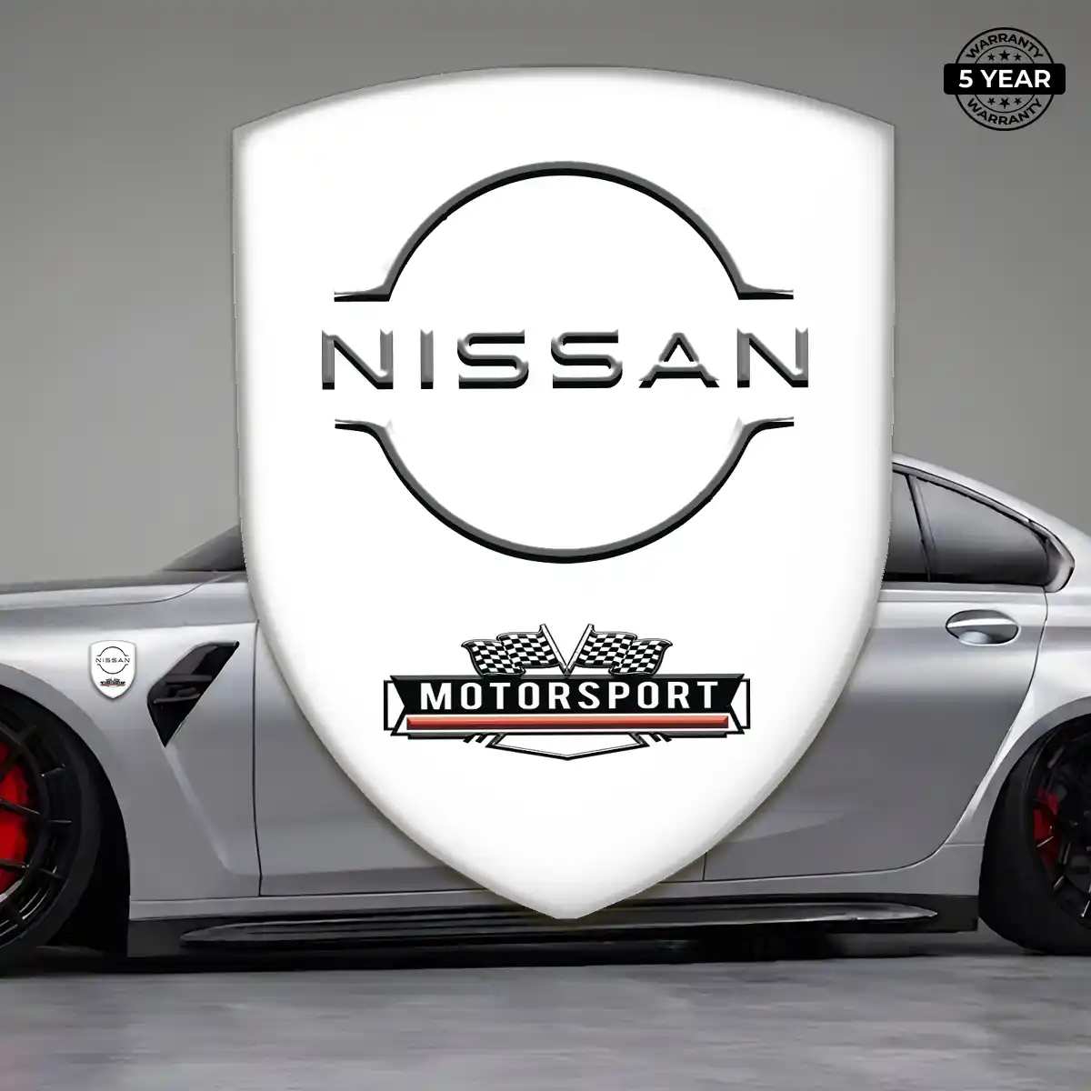 Nissan 3D Domed Sticker Prestige Line