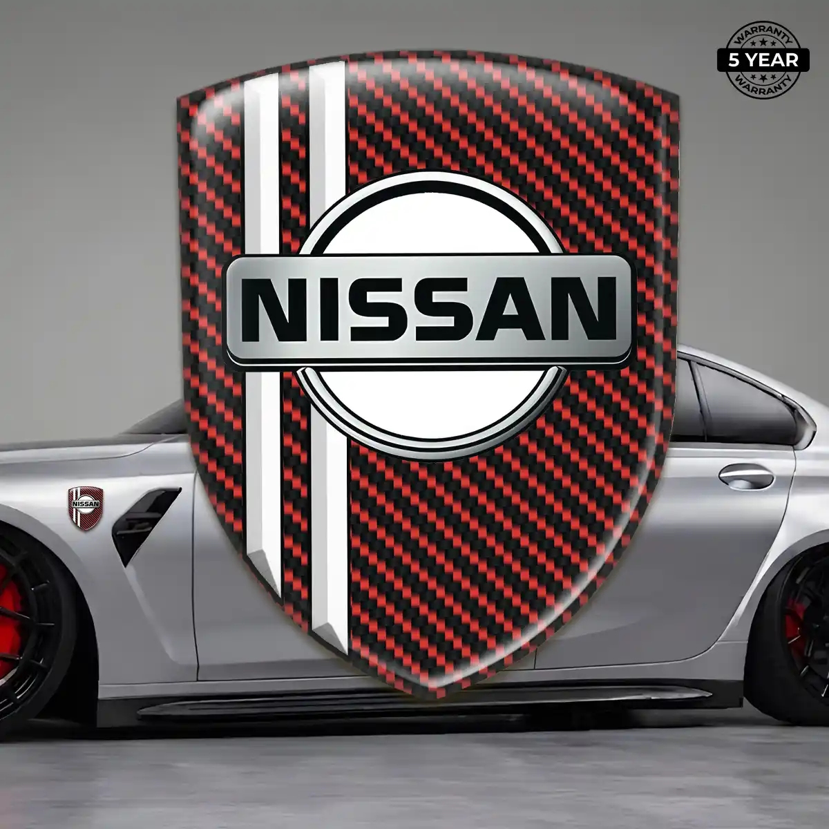 Nissan 3D Domed Sticker Prime Quality