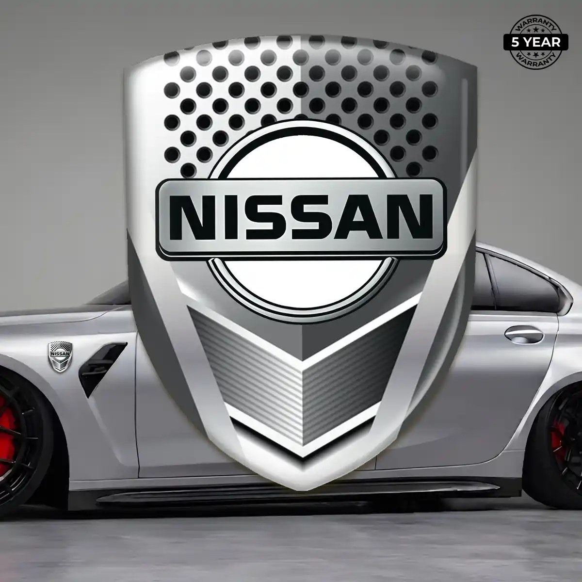 Nissan 3D Domed Sticker Resin Elite