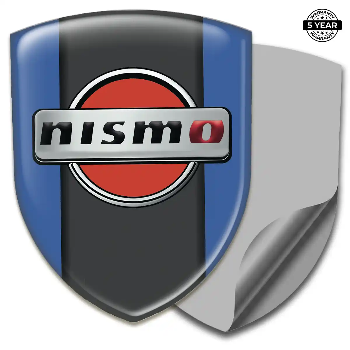 Nissan 3D Domed Sticker Sleek Style