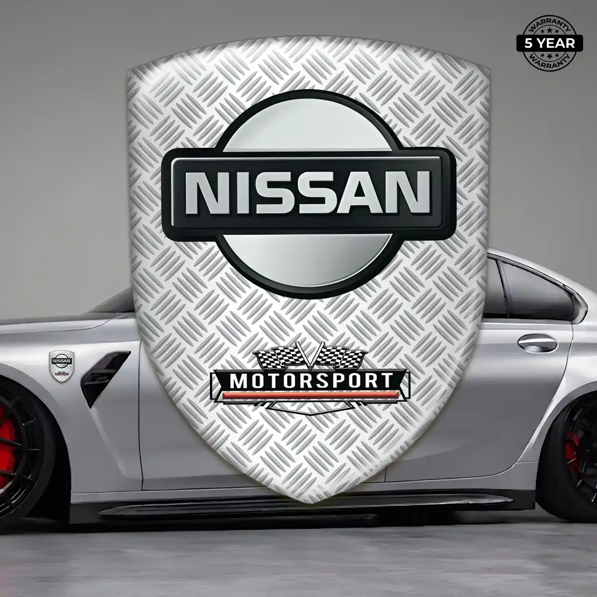 Nissan 3D Emblem Sticker Deluxe Edition