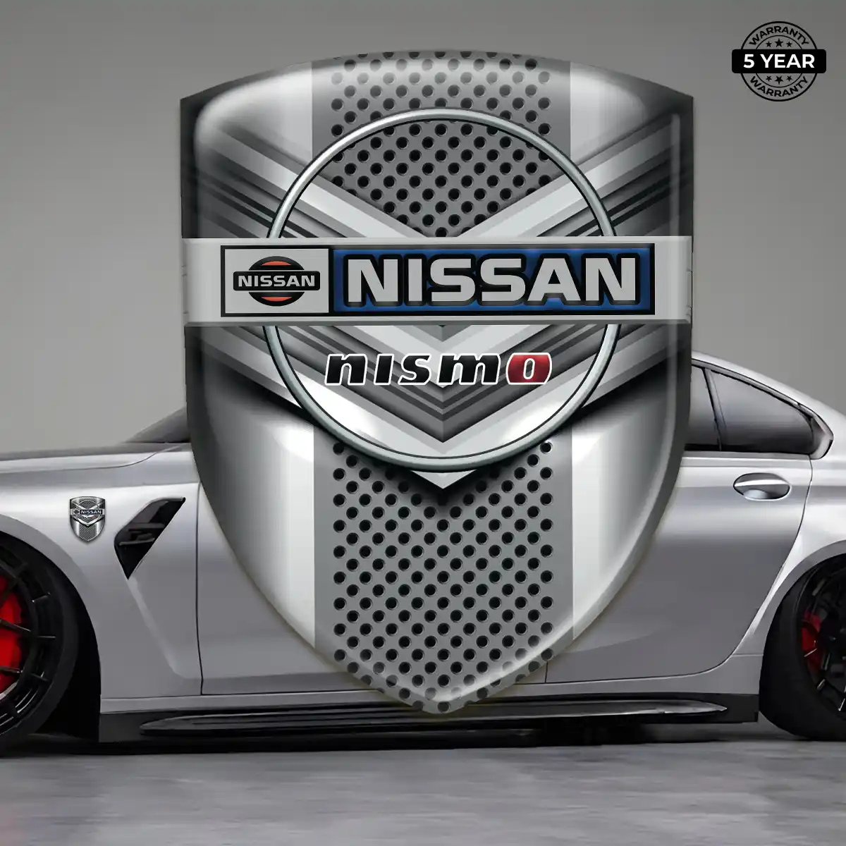 Nissan 3D Emblem Sticker Elite Edition