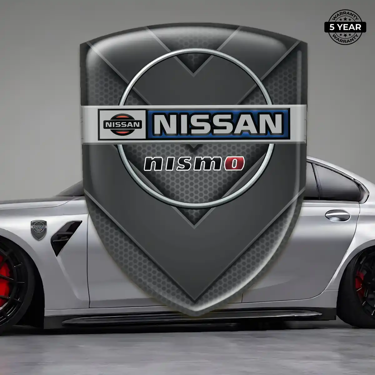 Nissan 3D Emblem Sticker Exterior Luxe