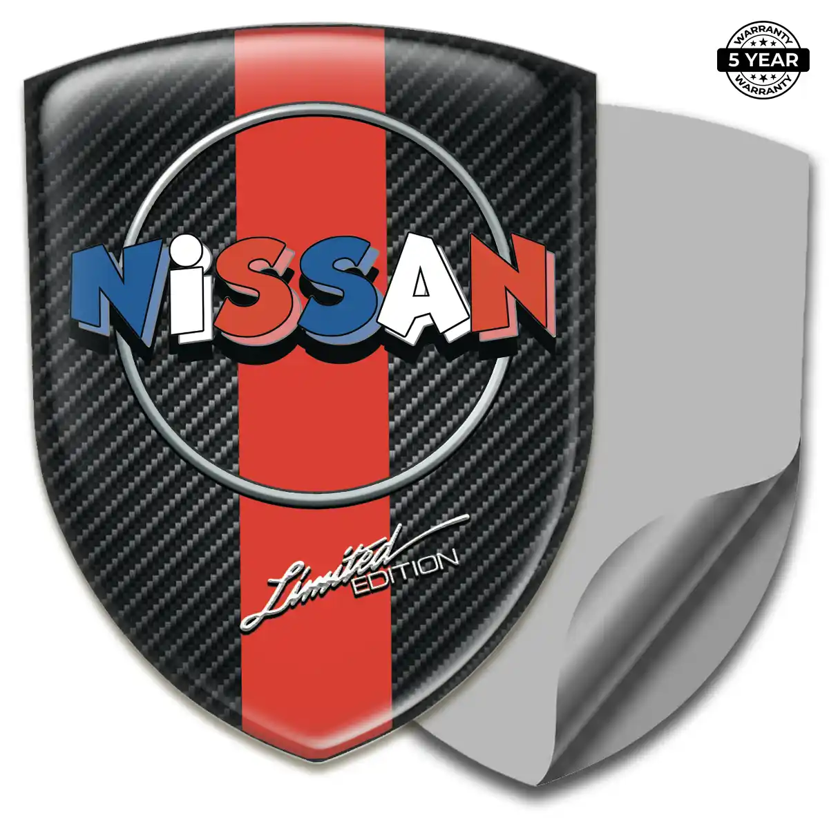 Nissan 3D Emblem Sticker Interior Elegance