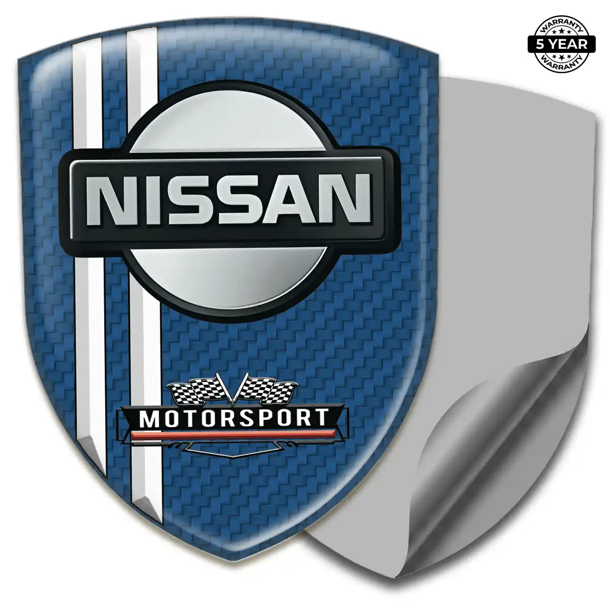 Nissan 3D Emblem Sticker Interior Luxe