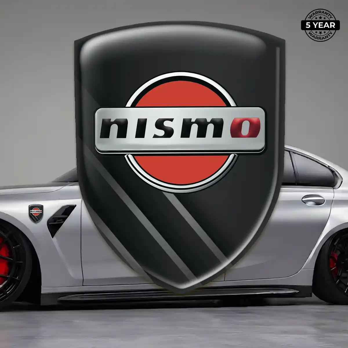 Nissan 3D Emblem Sticker Noble Edition