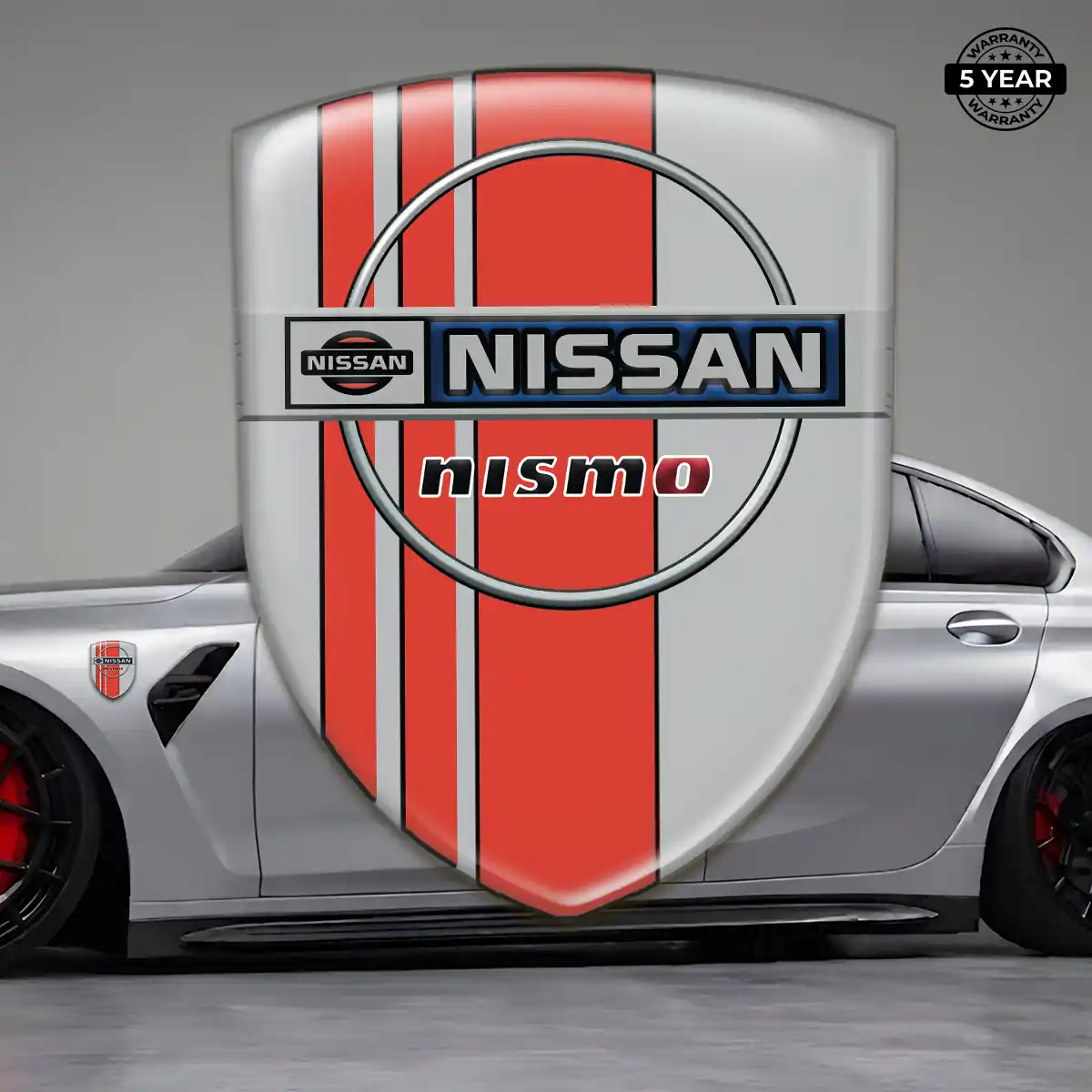 Nissan 3D Emblem Sticker Opulent Line