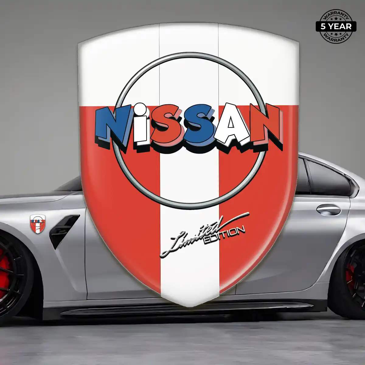 Nissan 3D Emblem Sticker Outer Style