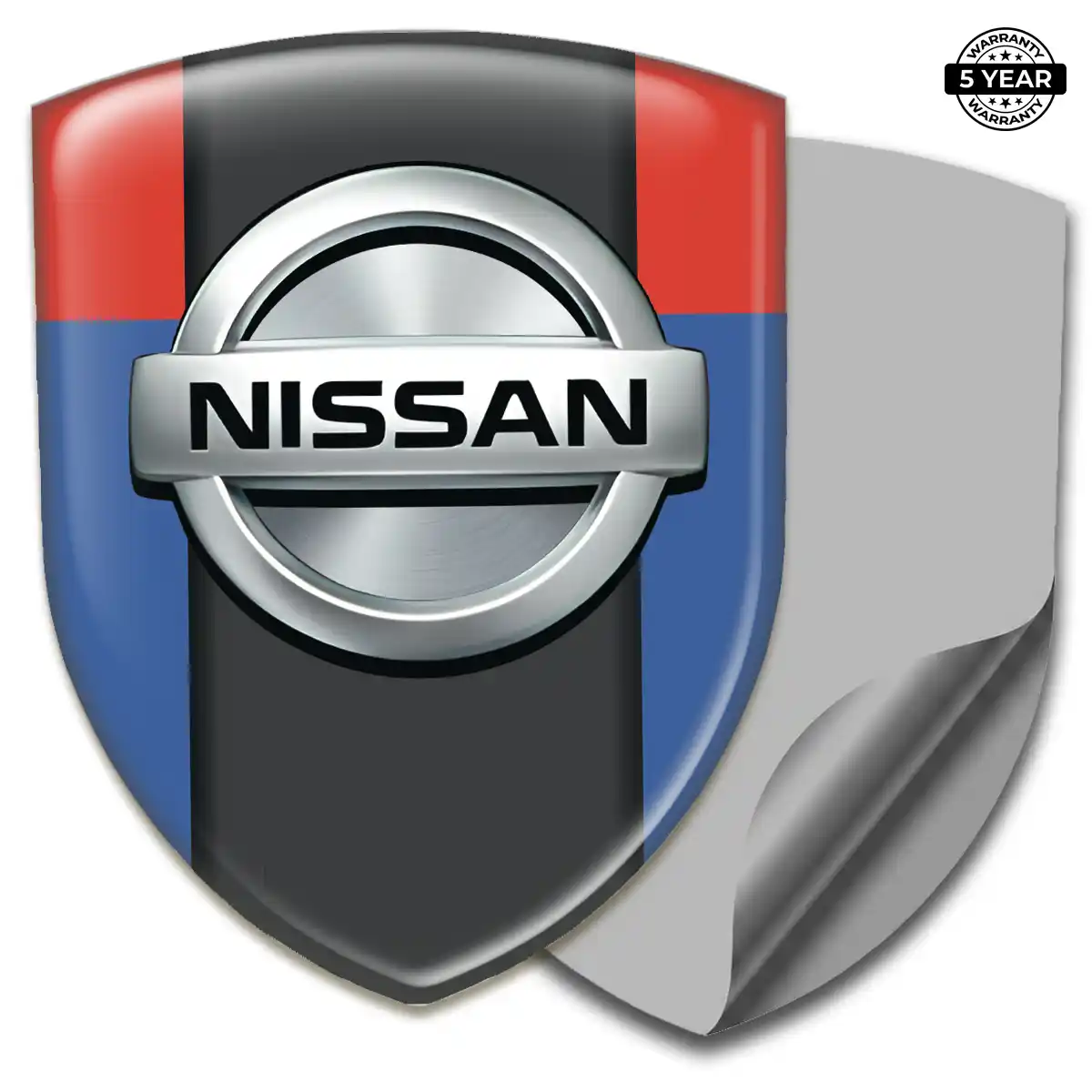 Nissan 3D Emblem Sticker Prestige Line