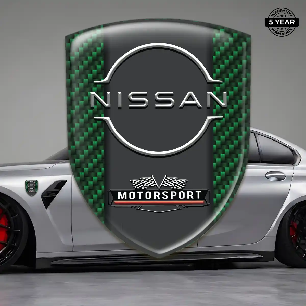 Nissan 3D Emblem Sticker Prime Quality
