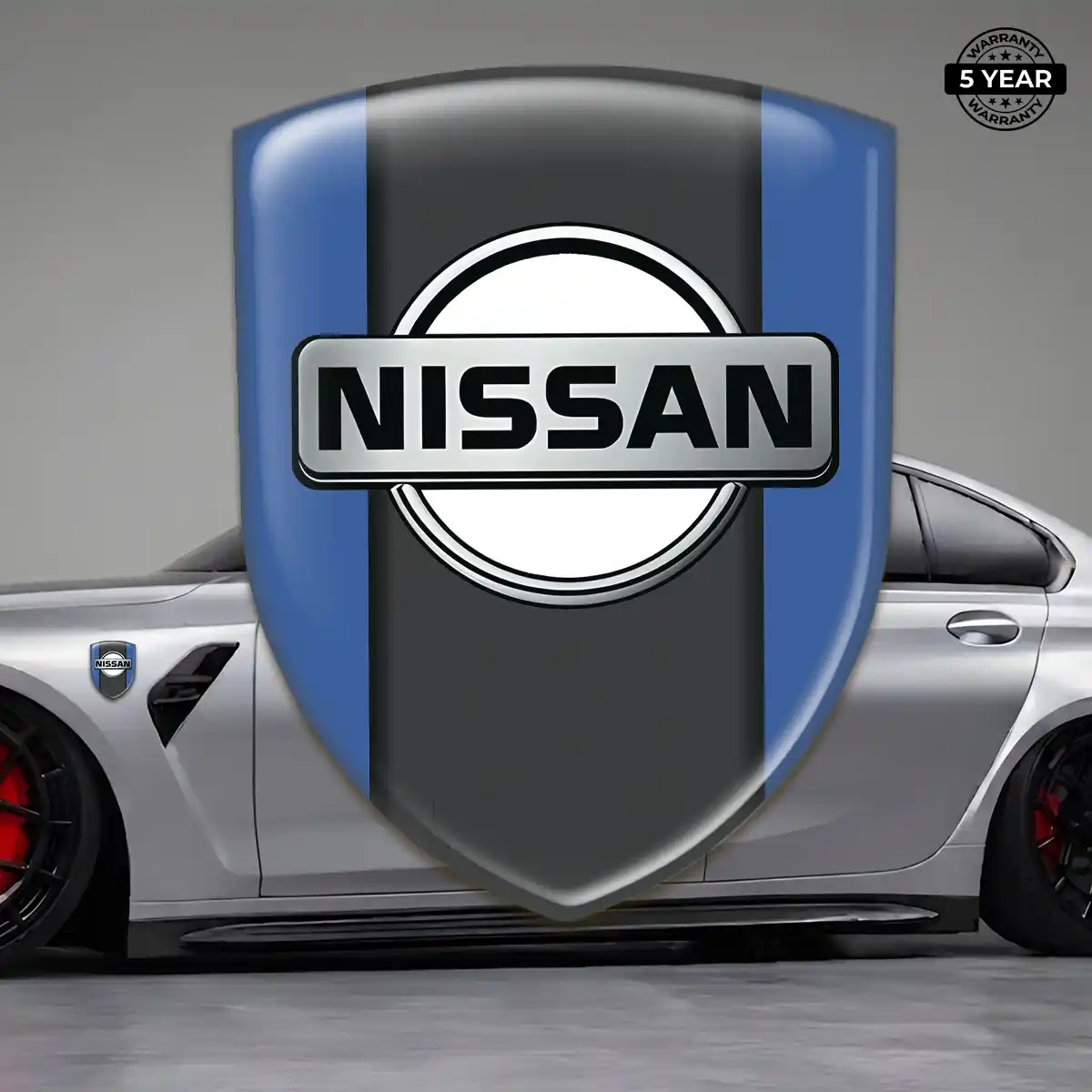 Nissan 3D Emblem Sticker Resin Elite