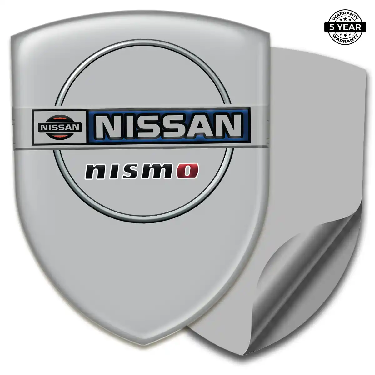 Nissan 3D Emblem Sticker Resin Luxe