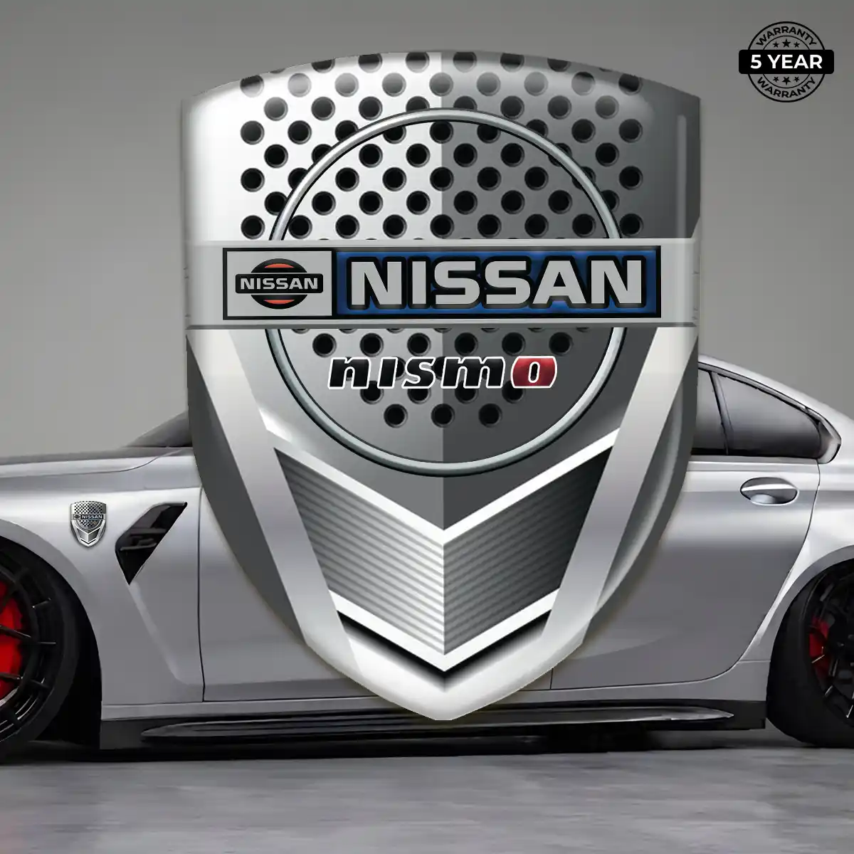 Nissan 3D Emblem Sticker Signature Grade