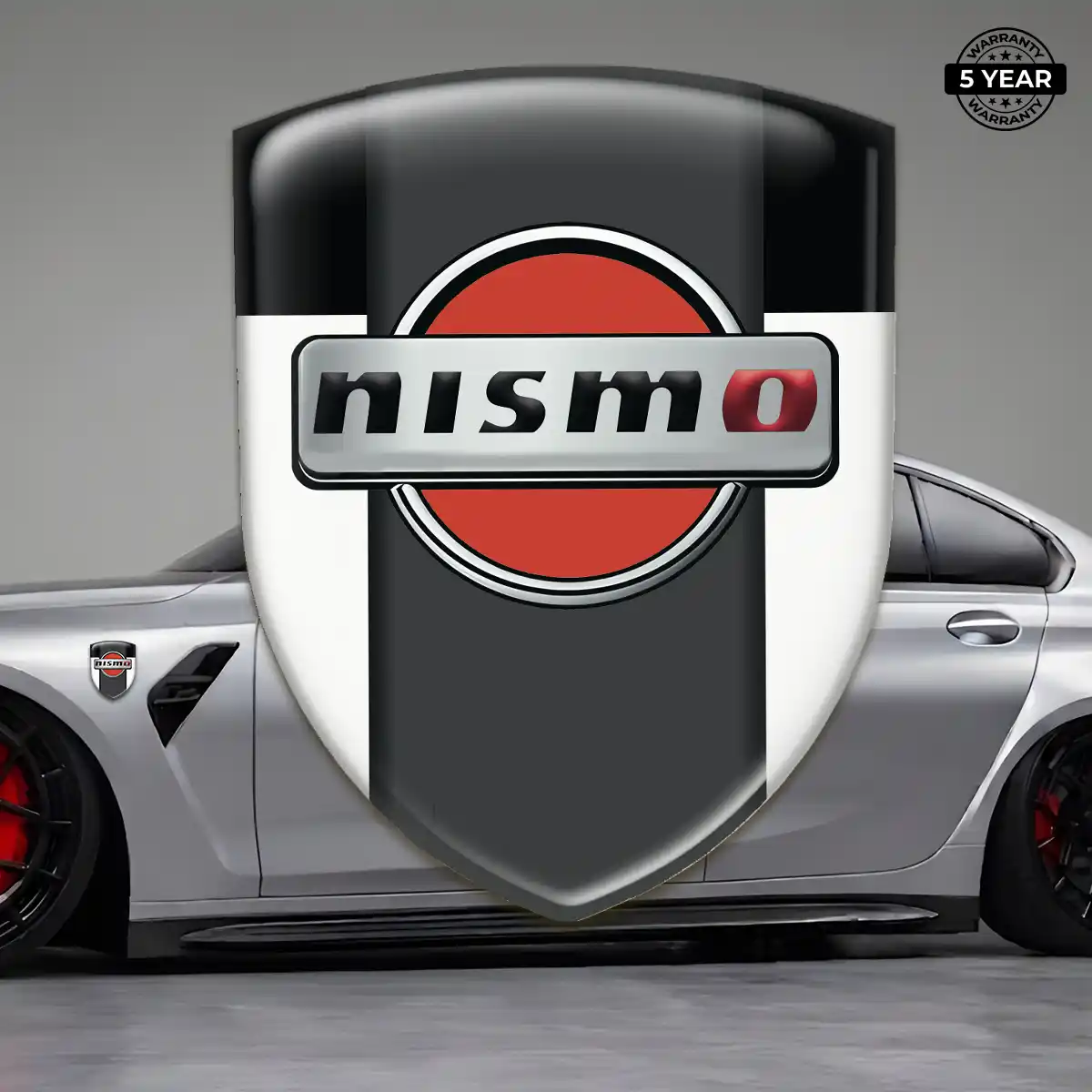 Nissan 3D Emblem Sticker Street Tuning
