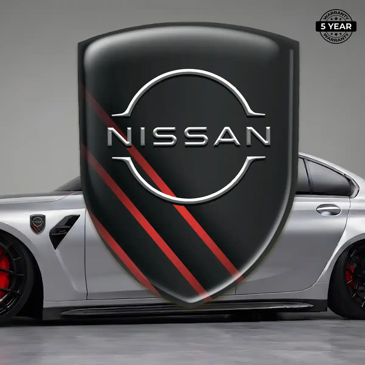 Nissan 3D Gel Sticker Outer Style