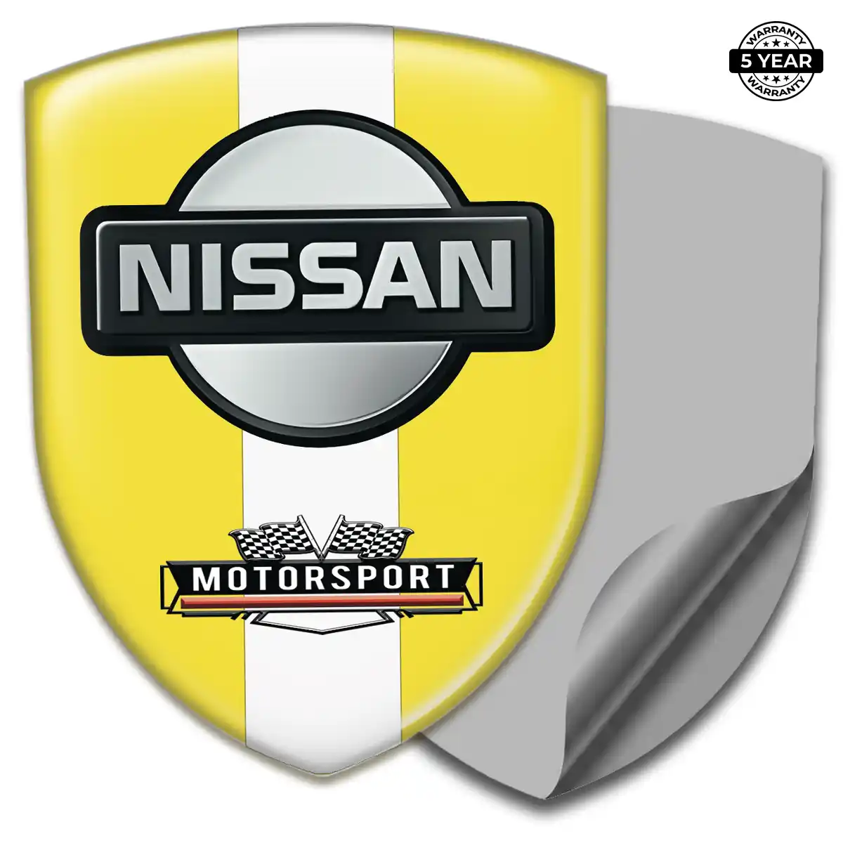 Nissan 3D Gel Sticker Premium Dome