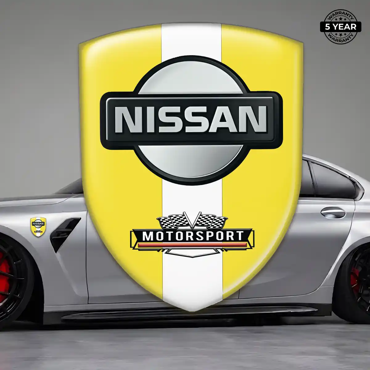 Nissan 3D Gel Sticker Premium Dome