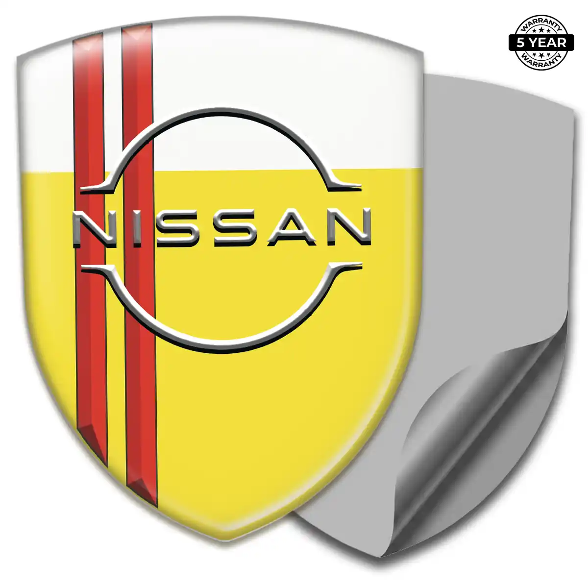 Nissan 3D Gel Sticker Sleek Style