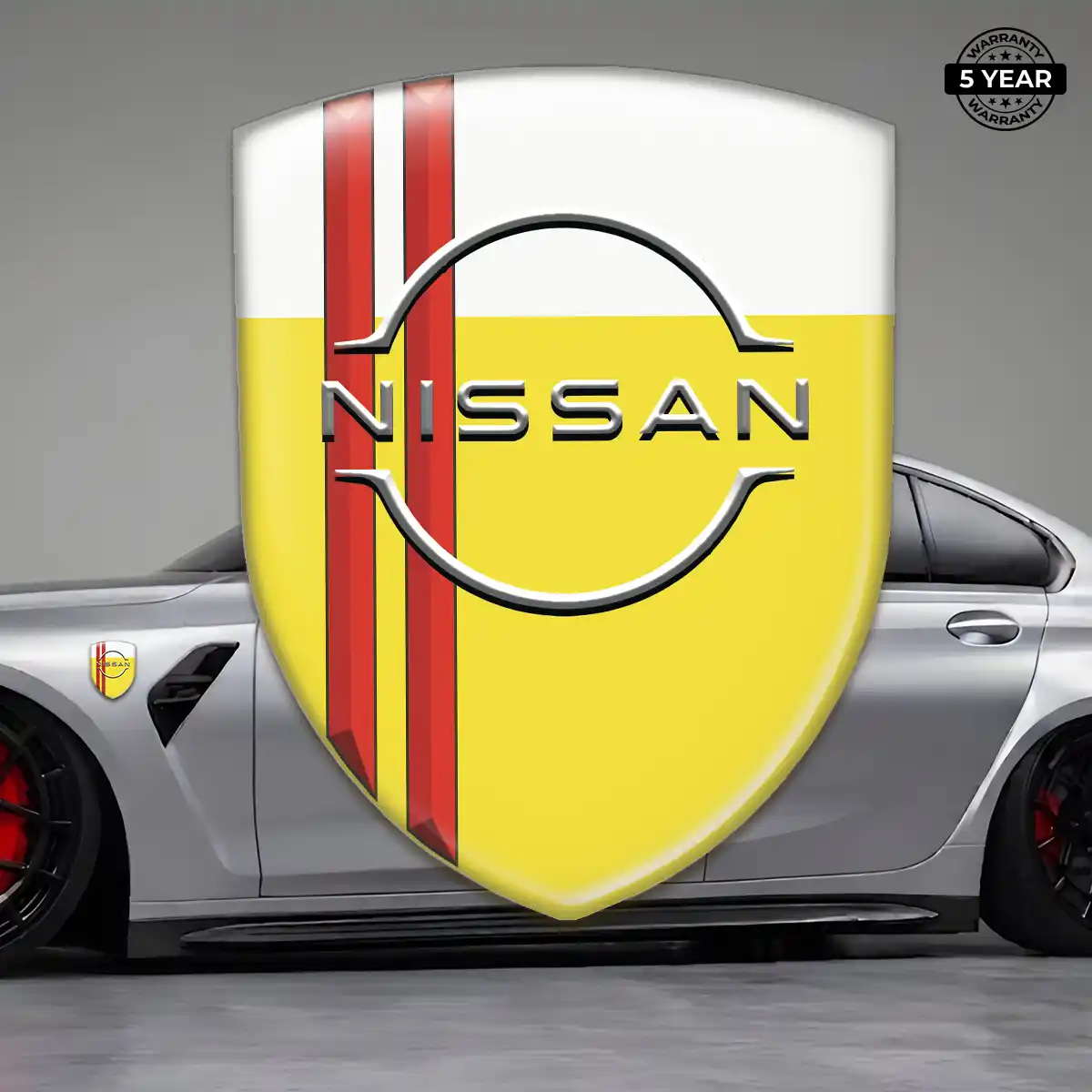 Nissan 3D Gel Sticker Sleek Style