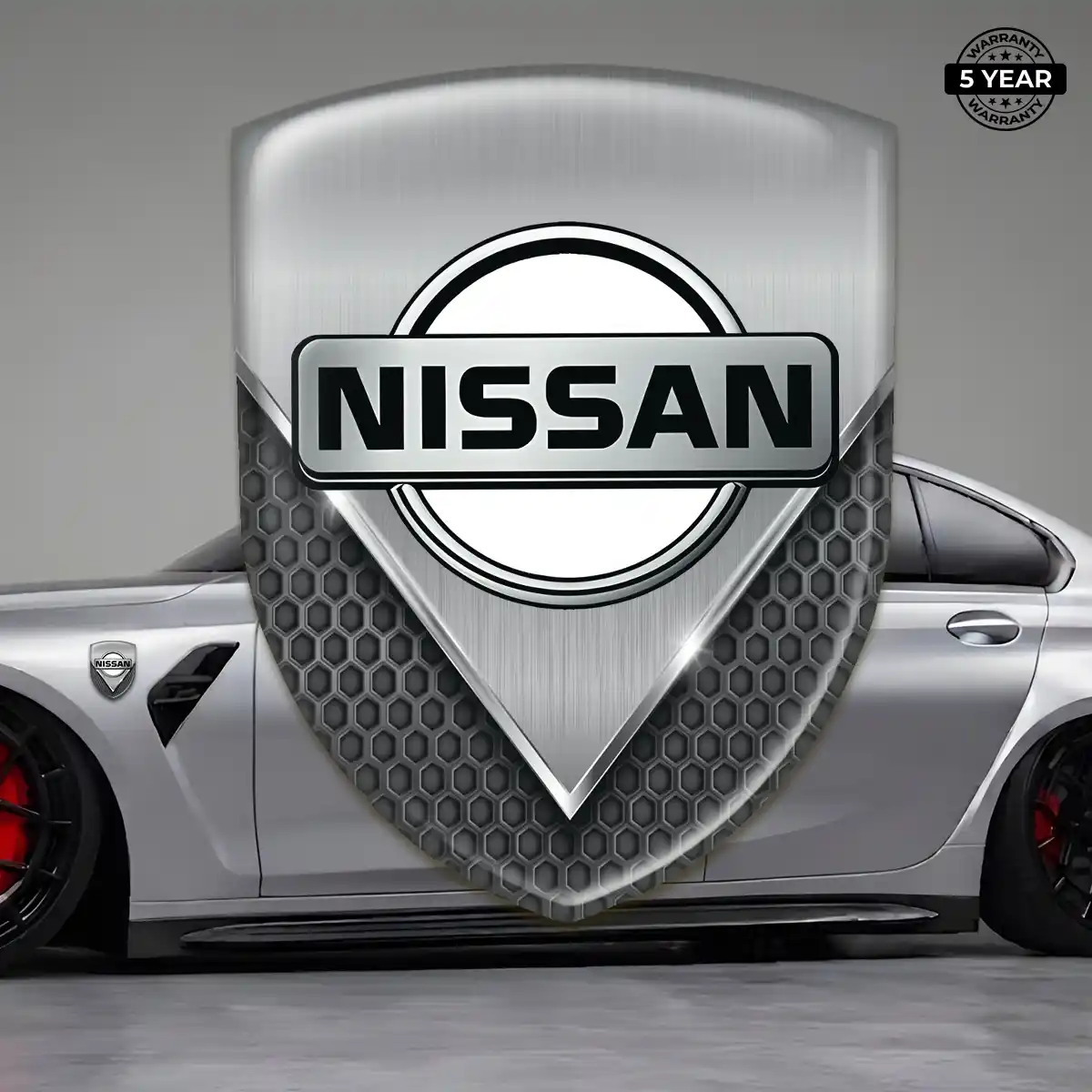 Nissan 3D Logo Sticker Deluxe Edition