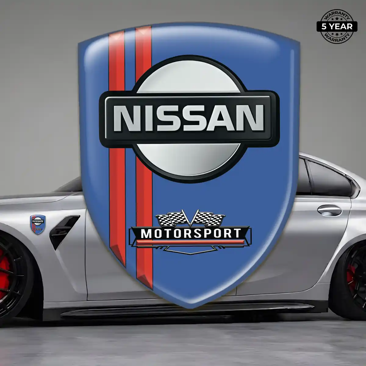 Nissan 3D Logo Sticker Elite Finish