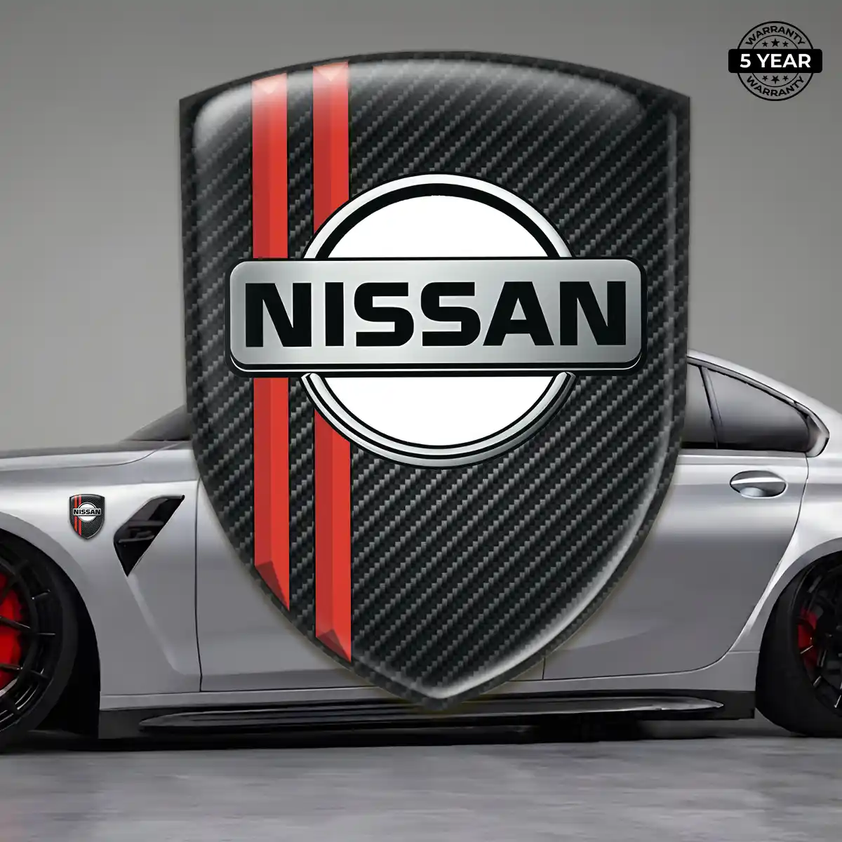 Nissan 3D Logo Sticker Exclusive Series