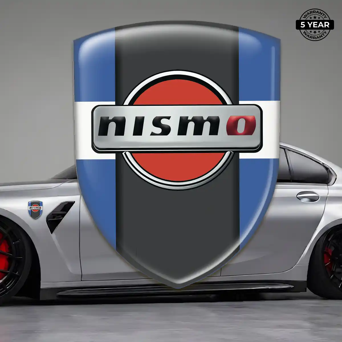 Nissan 3D Logo Sticker Exterior Luxe