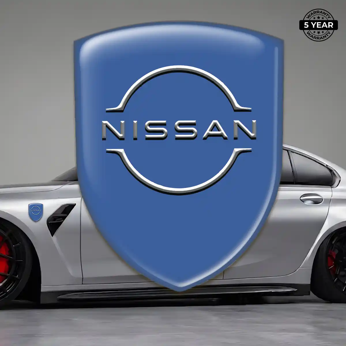 Nissan 3D Logo Sticker Interior Elegance