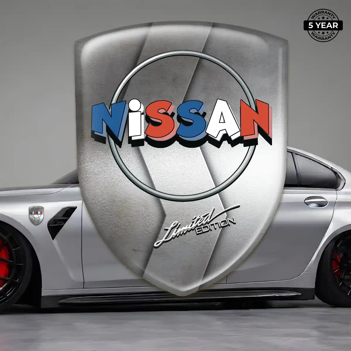 Nissan 3D Logo Sticker Noble Edition