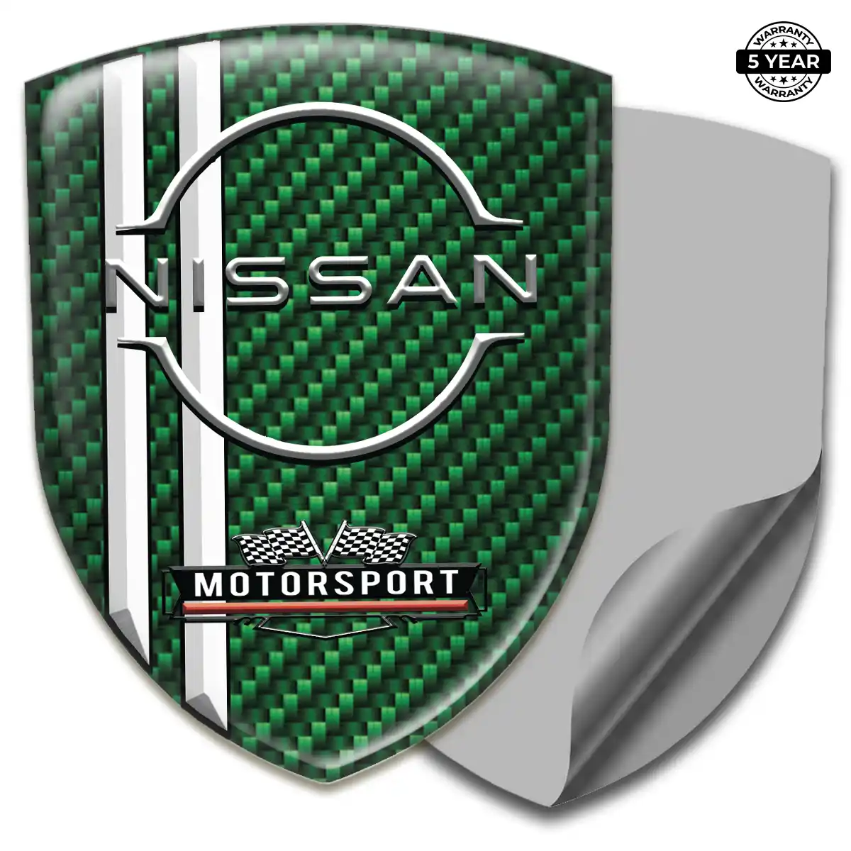 Nissan 3D Logo Sticker Opulent Line