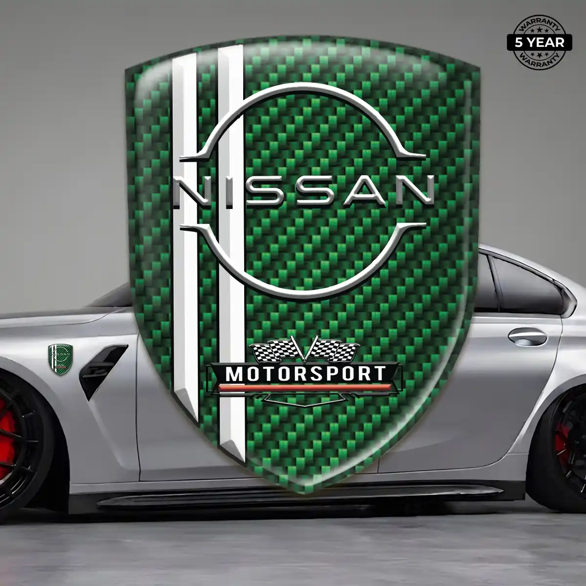 Nissan 3D Logo Sticker Opulent Line