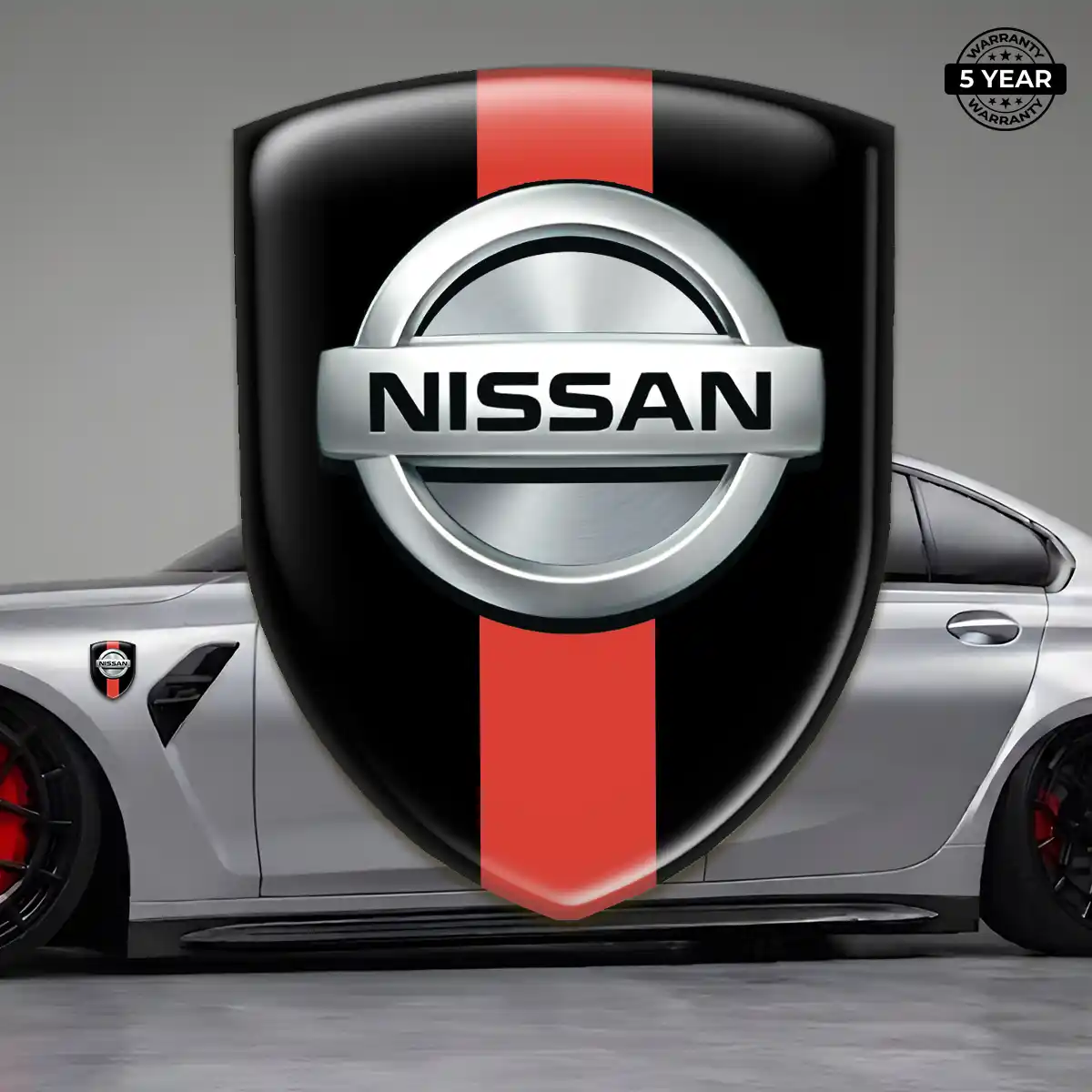 Nissan 3D Logo Sticker Prime Quality