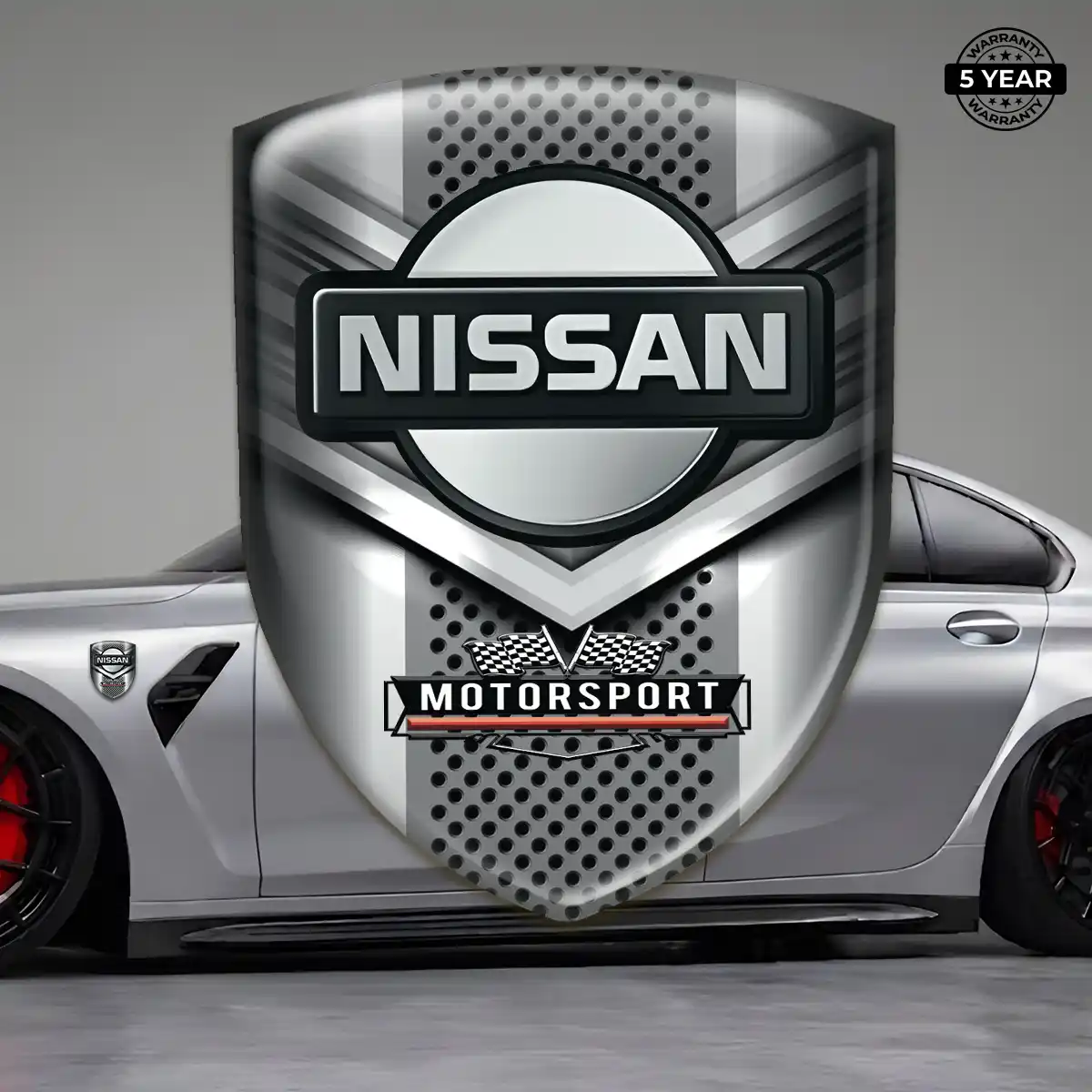 Nissan 3D Logo Sticker Resin Elite