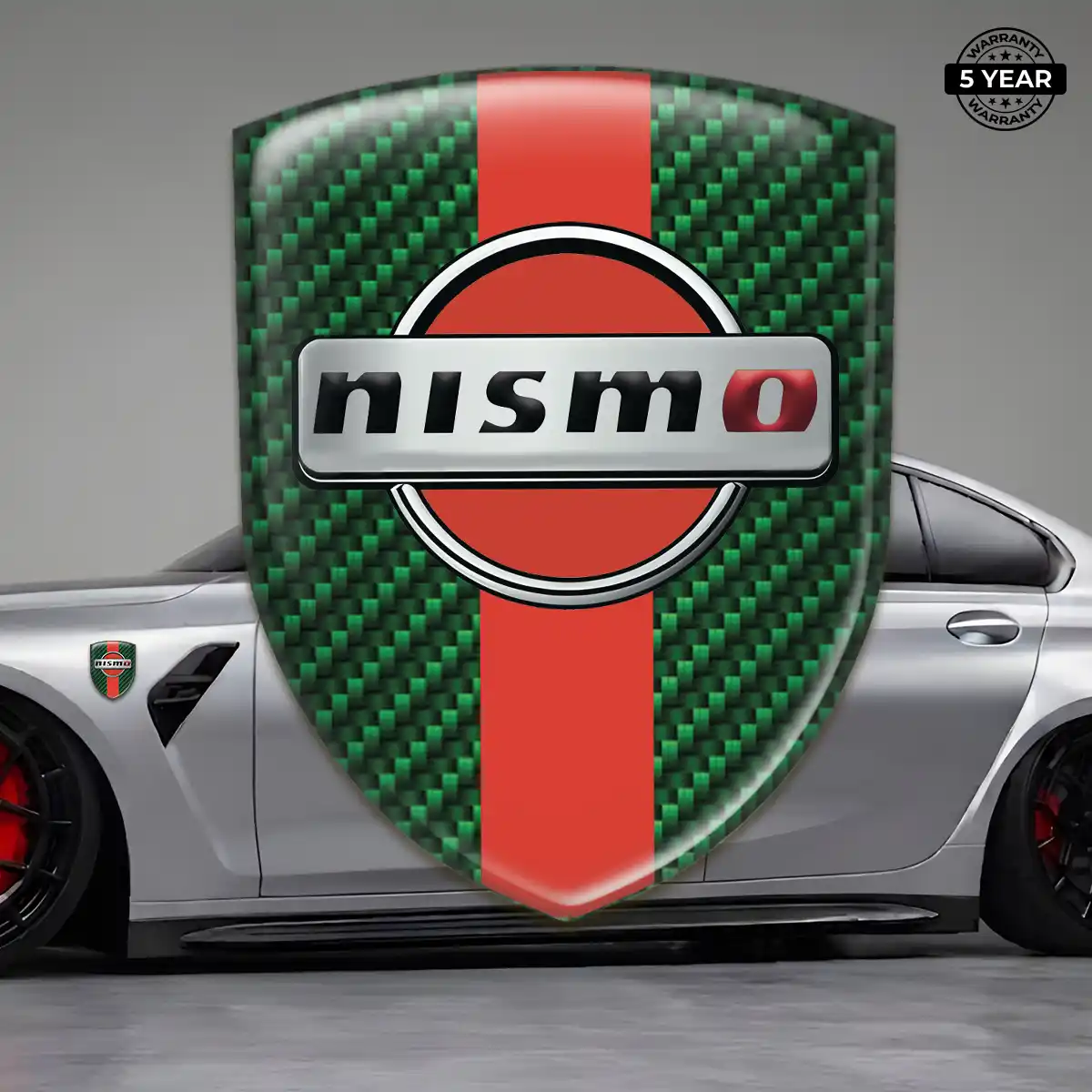 Nissan 3D Logo Sticker Sleek Style