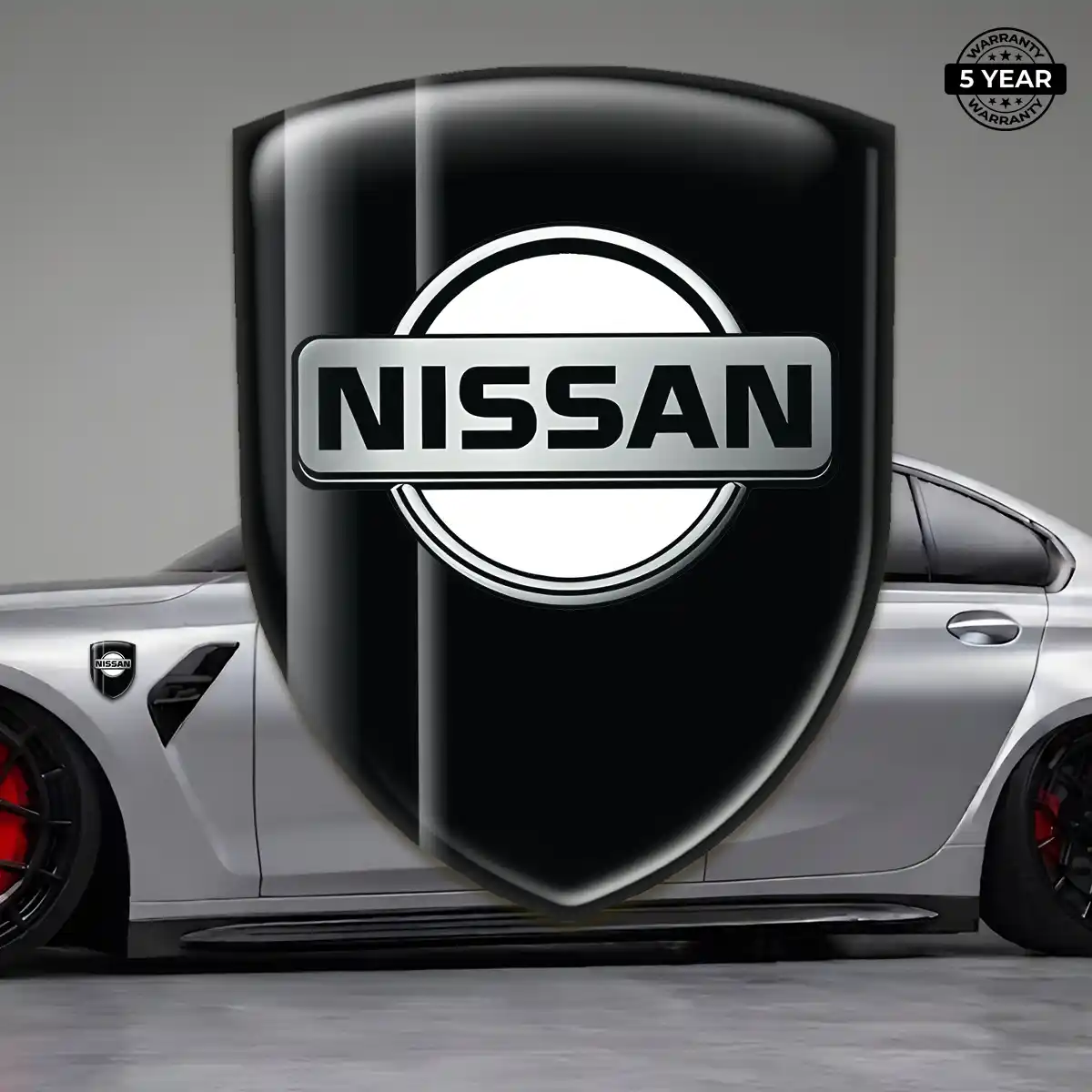 Nissan 3D Logo Sticker Street Tuning