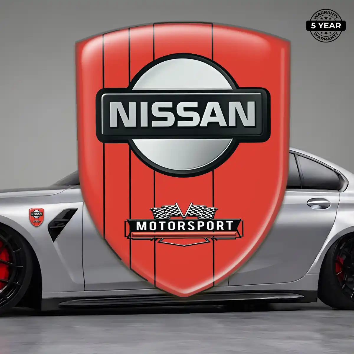 Nissan 3D Resin Sticker Cabin Style