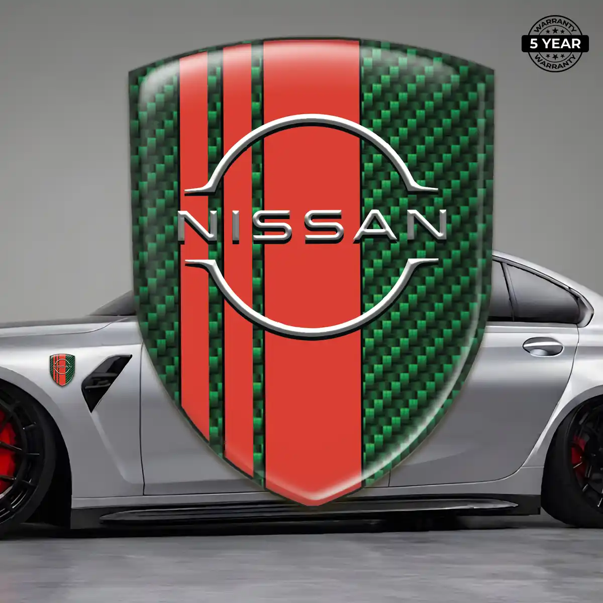 Nissan 3D Resin Sticker Exterior Luxe