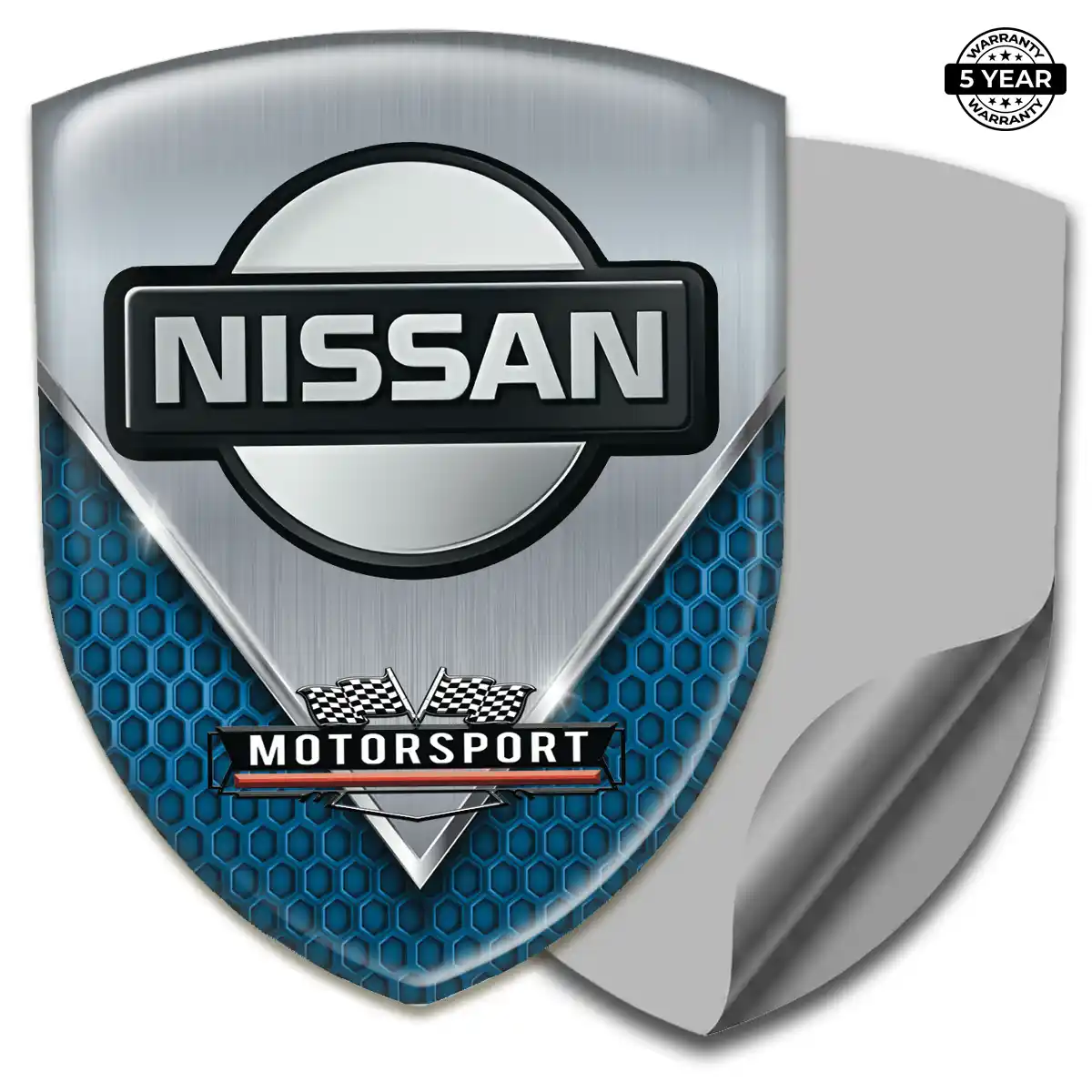 Nissan 3D Resin Sticker Interior Elegance