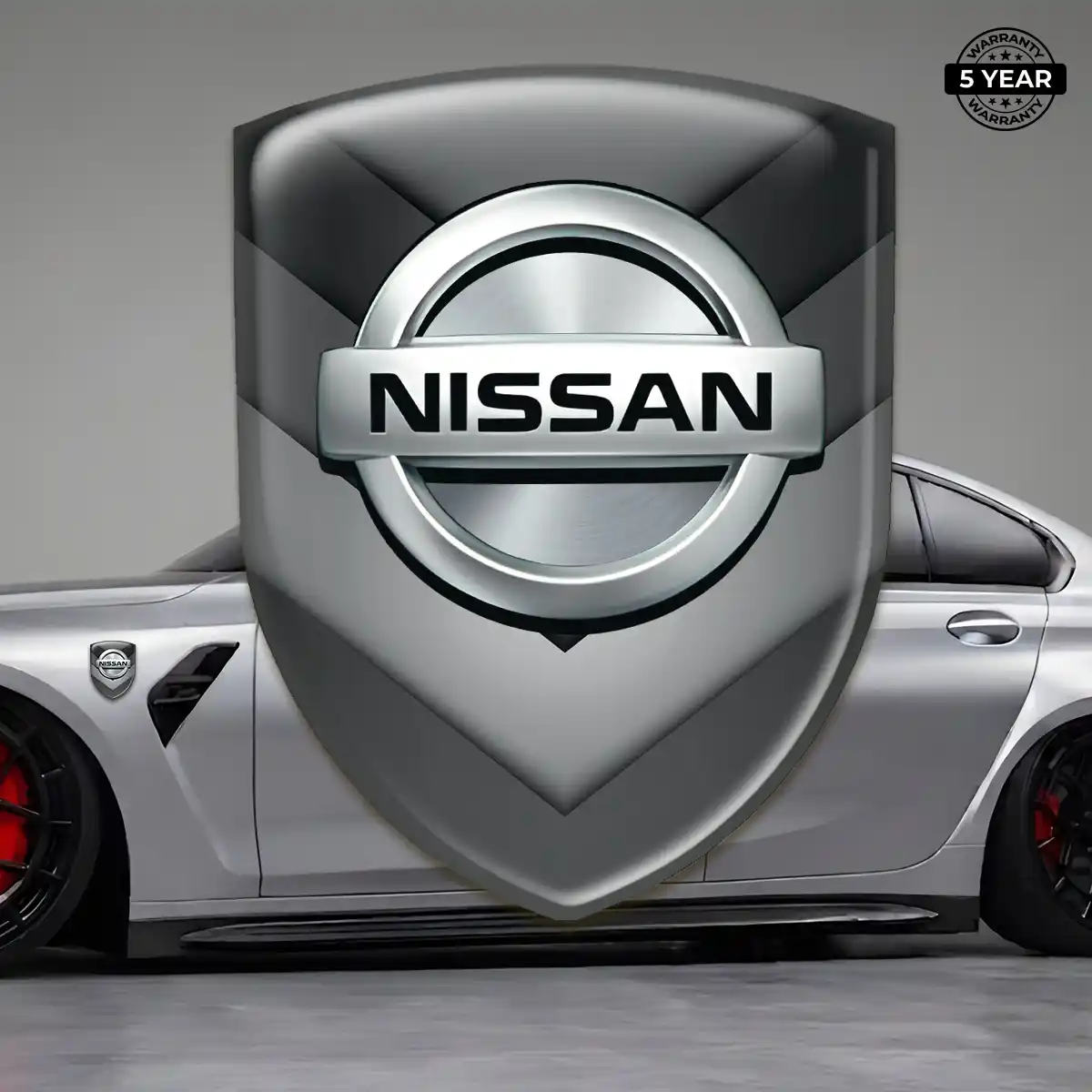Nissan 3D Resin Sticker Interior Luxe