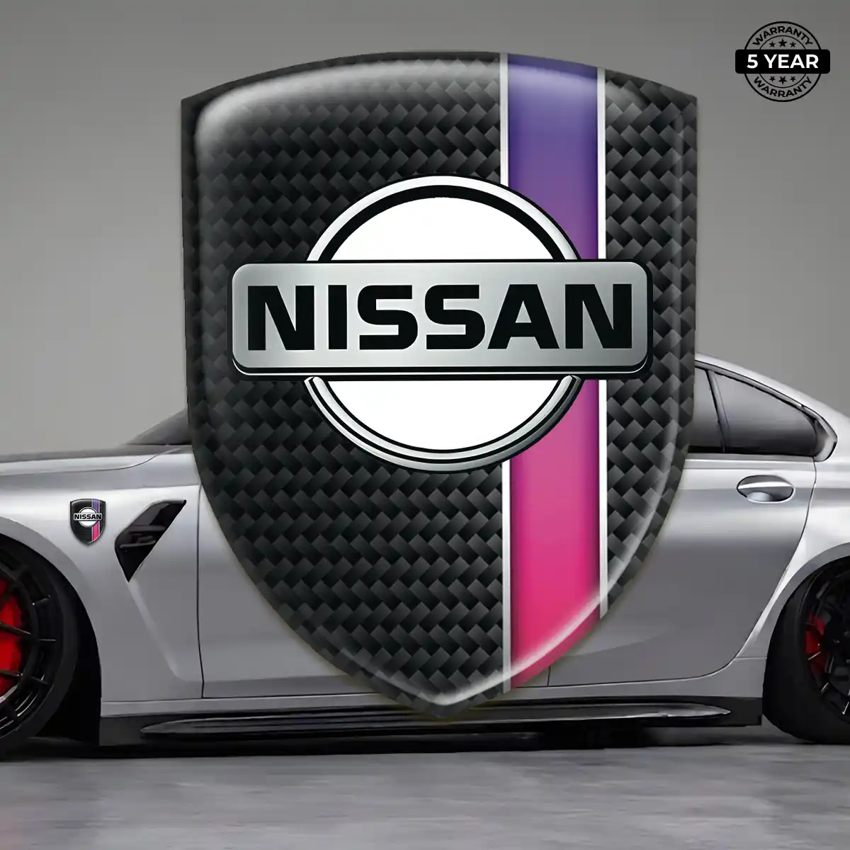 Nissan 3D Resin Sticker Outer Style