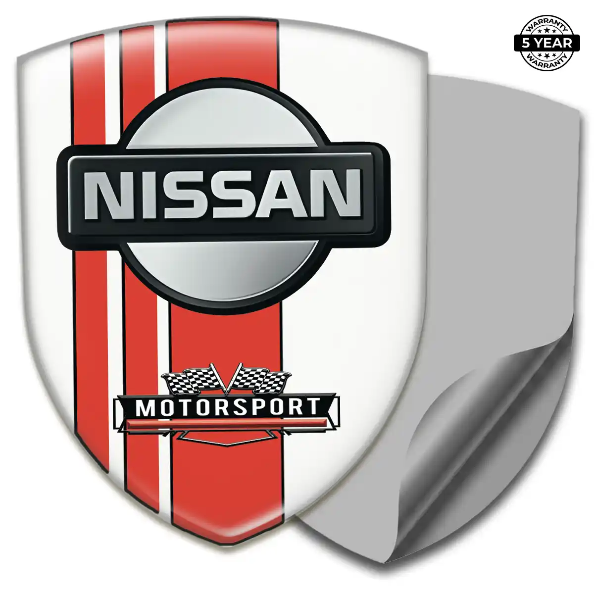 Nissan 3D Resin Sticker Performance Style