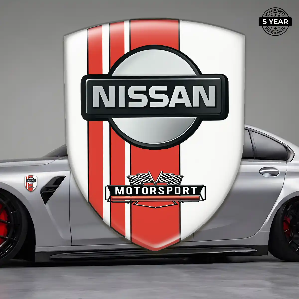 Nissan 3D Resin Sticker Performance Style