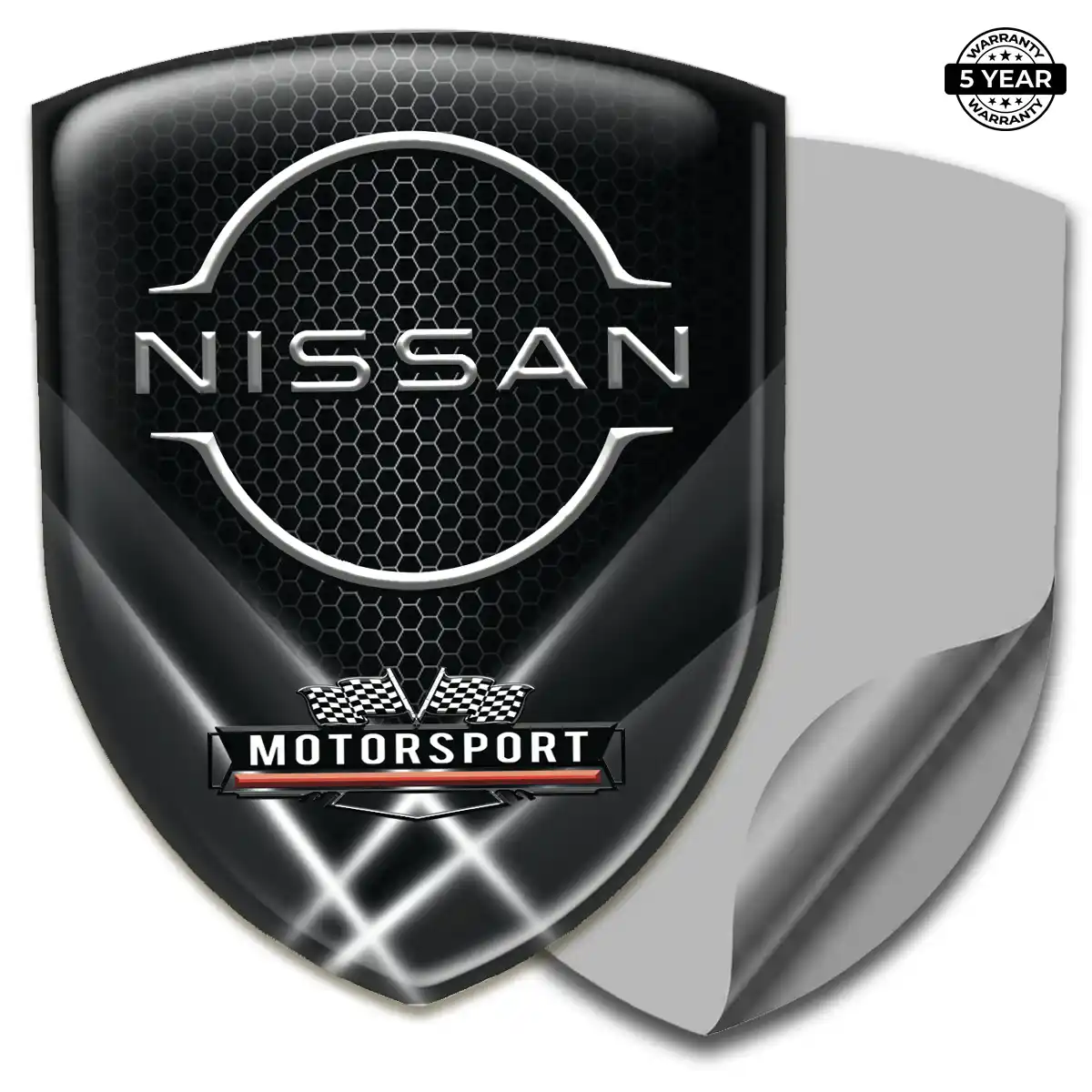 Nissan 3D Resin Sticker Premium Dome