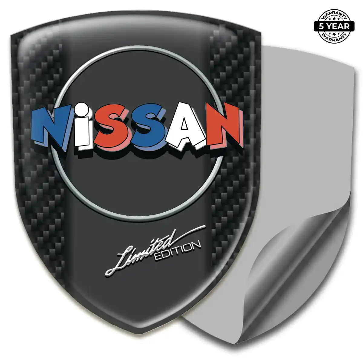 Nissan 3D Resin Sticker Resin Luxe