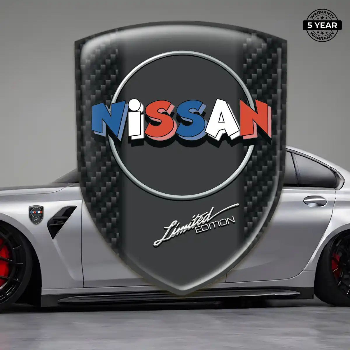 Nissan 3D Resin Sticker Resin Luxe