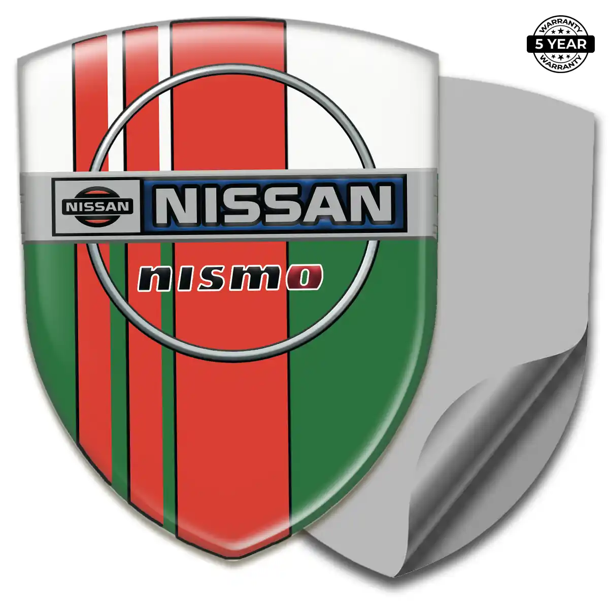 Nissan 3D Resin Sticker Sleek Style
