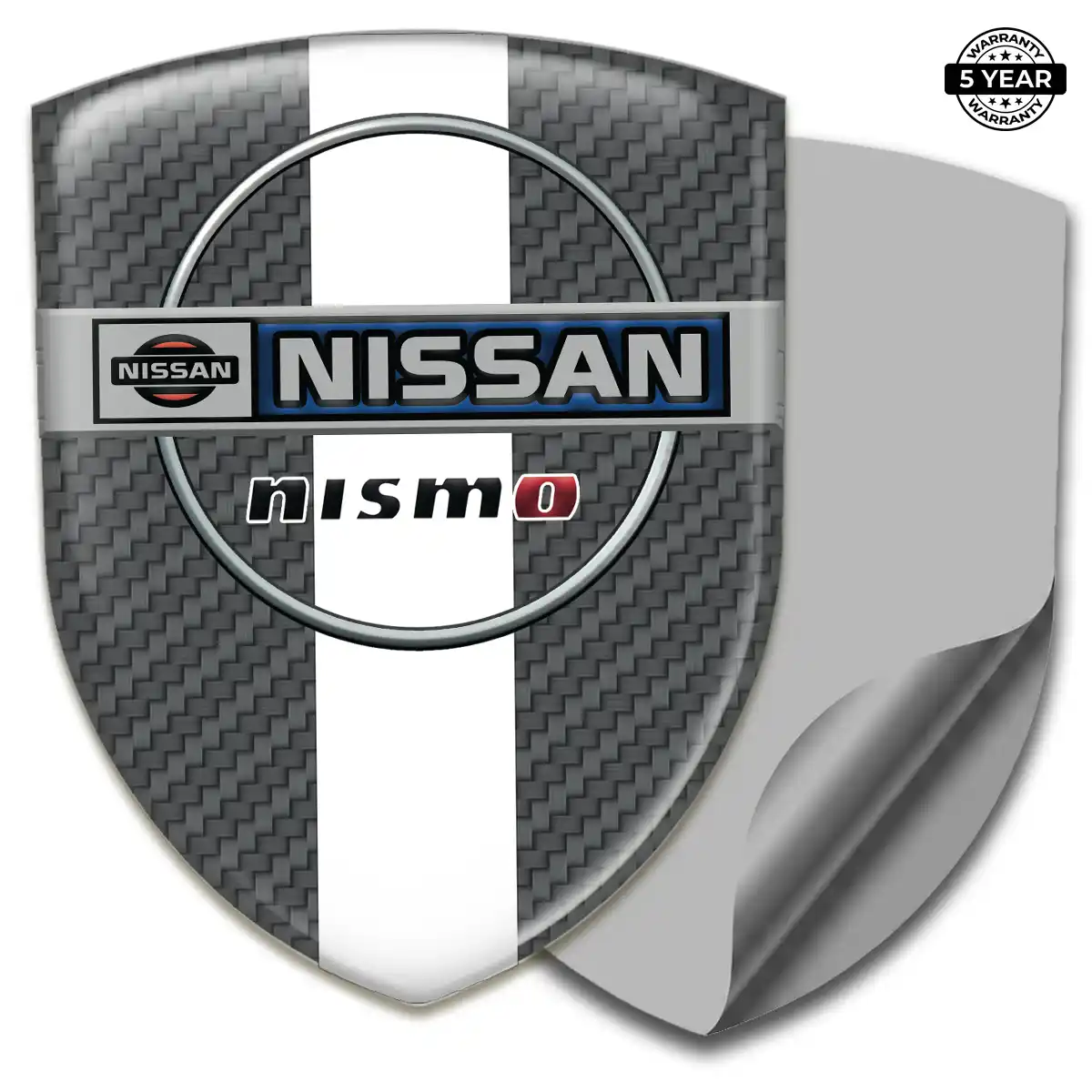 Nissan Automotive Emblem Sticker Cabin Style