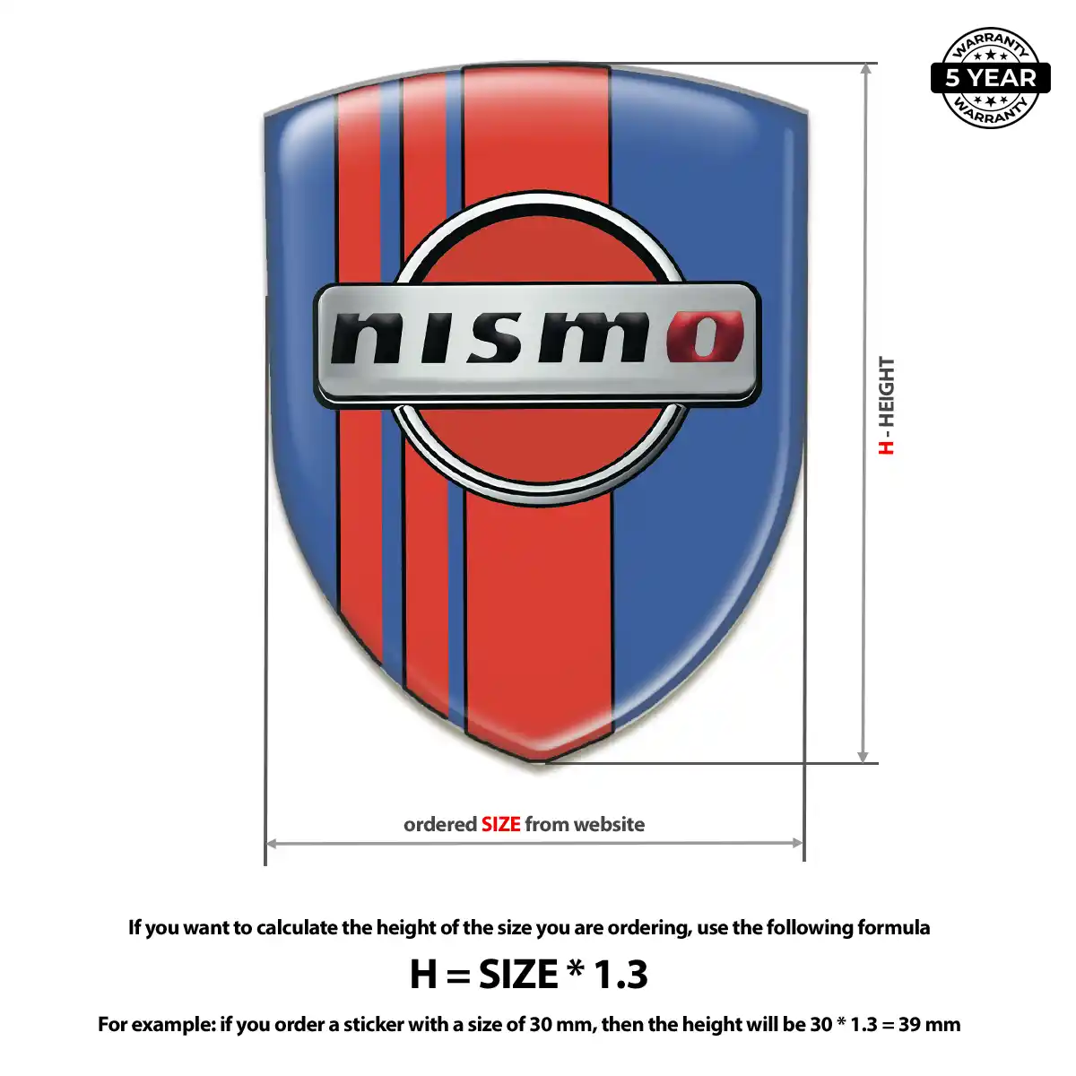 Nissan Automotive Emblem Sticker Noble Edition