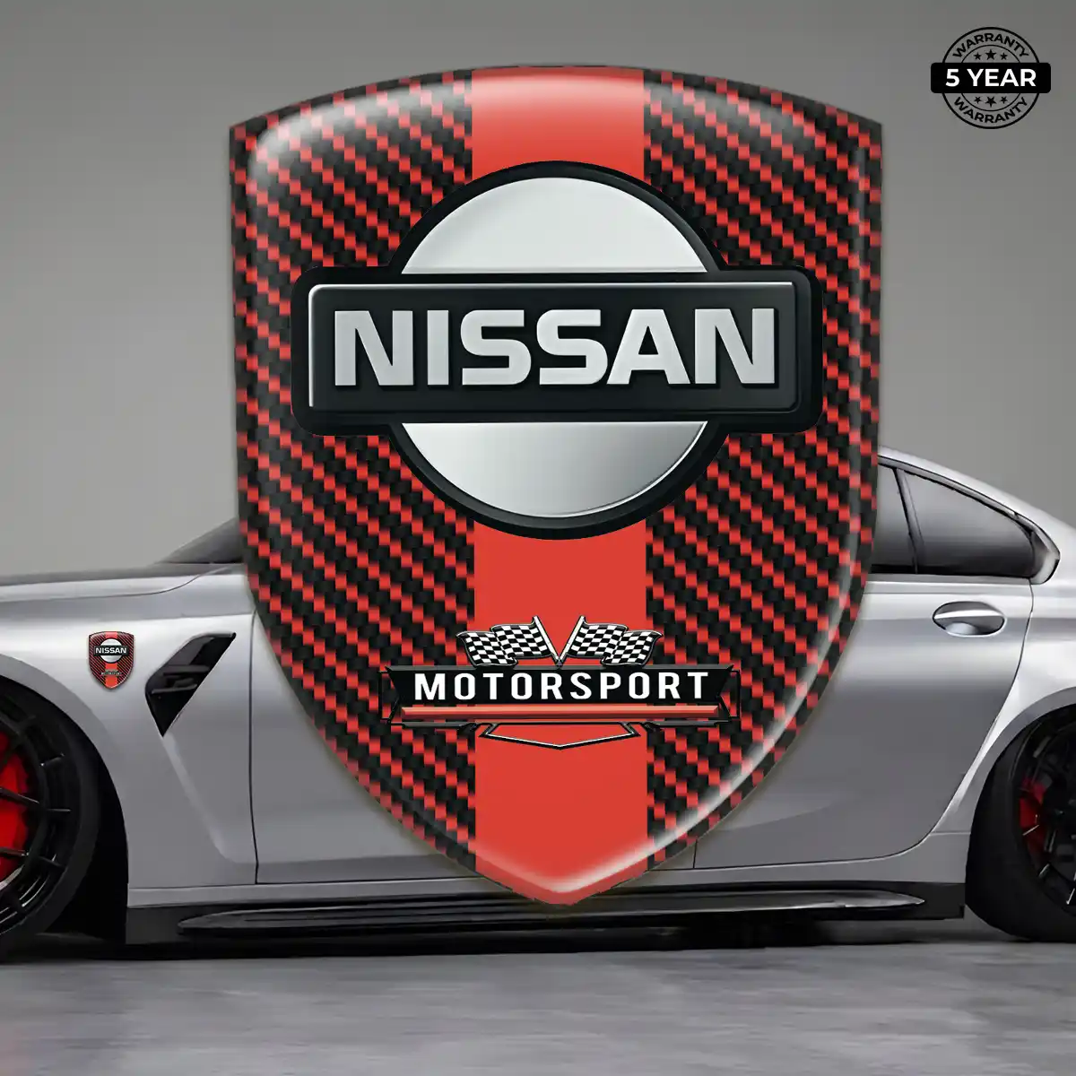 Nissan Automotive Emblem Sticker Outer Style