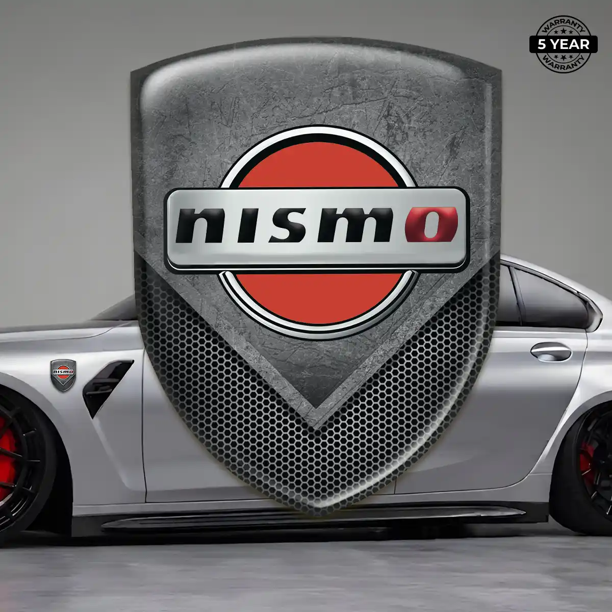 Nissan Automotive Emblem Sticker Prestige Line